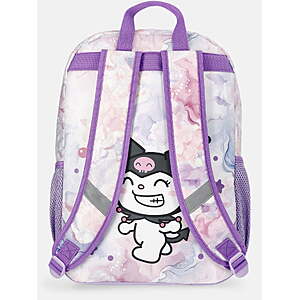 Sanrio Hello Kitty and Friends Girls 17" Kuromi Quilted Backpack, Purple $8.08, Peppa Pig $9.43