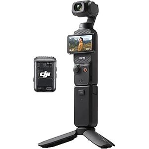 $495* | DJI Osmo Pocket 3 Creator Combo Vlogging Camera w/ 1'' CMOS & 4K/120fps at Amazon