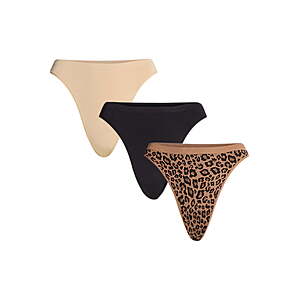3-Pack Joyspun Women's Seamless Thong Panties (XS/S, XL-XXXL) $3.33 + Free S&H w/ Walmart+ or $35+