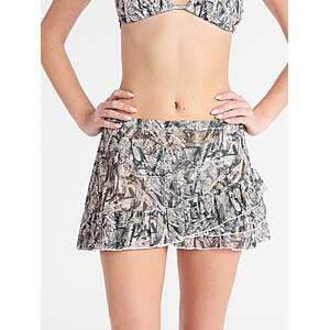 No Boundaries Camo Ruffle Layered Skirt Swim Coverup (M/L/XL) $3.32 + Free S&H w/ Walmart+ or $35+