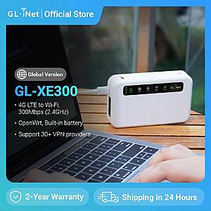 GL.iNet Puli GL-XE300 4G LTE Wireless Security Gateway IoT Router $89 + Free S/H $93