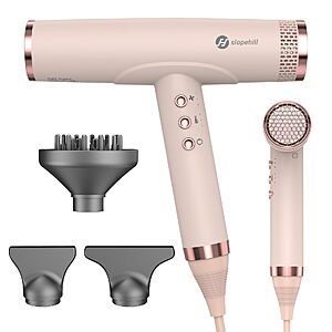 Amazon – slopehill Professional Ionic Hair Dryer (Pink or Black) - $45.99 w/ Code