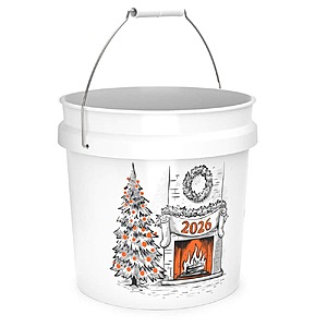 Home Depot 2026 2 Gallon Holiday Bucket $2.98