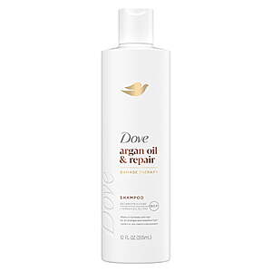 Dove Shampoo for Fine Hair Argan Oil & Repair with Bio-Protein 12 FL OZ (Other Dove Shampoo and Conditioners Available)$4.84 + $2 Walmart Cash $2.84