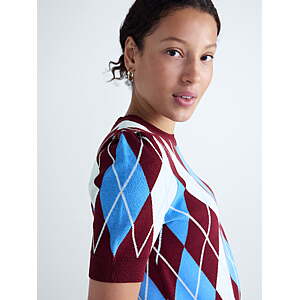 Free Assembly Women's and Women's Plus Crewneck Sweater with Short Puff Sleeves, 3 Colors, Sizes XS-4X - From $10.95