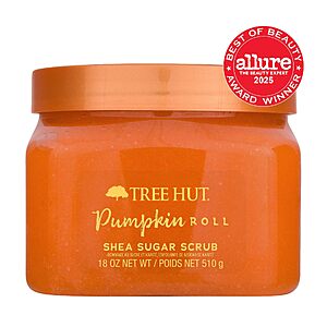 Tree Hut Pumpkin Roll Body Scrub, Fall Scented Body Care, 18 Oz $4.99