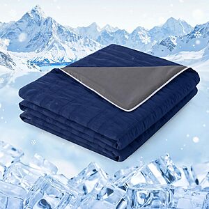 Summer Cooling Blanket for Hot Sleepers - $16.78 After coupon