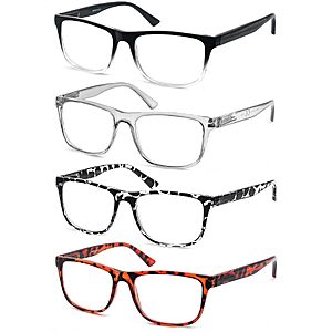 4-Pack Modsfans Reading Glasses (+2.75 x) $4.74 + Free Shipping w/ Prime or on $35+