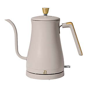 1L Beautiful by Drew Barrymore Electric Gooseneck Kettle (Various Colors) $29.98 + Free Shipping w/ Walmart+ or on $35+