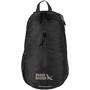[YMMV, AC] $27.54 | Eddie Bauer Stowaway Packable Sling Bag, 10L - Dark Smoke at Amazon
