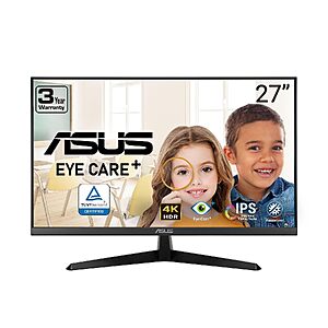 27" ASUS VY27UQ 4K UHD IPS 60Hz Monitor $159 + Free Shipping