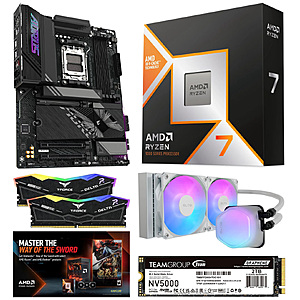 [Bundle] AMD Ryzen 7 9800X3D CPU + Gigabyte X870E Aorus Elite WiFi 7 MB + 32GB DDR5 6000 RAM + 2TB NVMe SSD + Cooler Master AIO + Onimusha Game $1166 + Free S/H