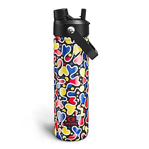 26-Oz ENCOOL Insulated Stainless Steel Water Bottle w/ 2-in-1 Sip & Chug Lid (Select Colors/Prints) from $4.99 + Free Shipping w/ Prime or on $35+