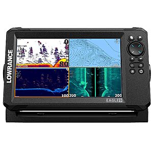 Lowrance Eagle 9 TripleShot HD Fish Finder w/ 9" IPS Display & C-MAP US Inland Charts $525 + Free S/H