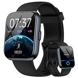 Smart Watch with 1.85" Screen for Android/iPhone, $19.54 w/ coupon and code