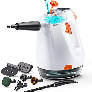 POPCHOSE Handheld Steam Cleaner with Detergent Dispenser $23.99