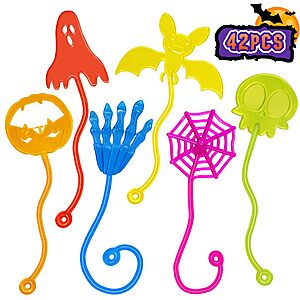Amazon – 42-Pc Halloween Sticky Hands - $5.39 w/ Code