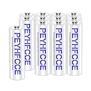 Rechargeable AA Batteries 36 for $13.98 (free s/h Prime)