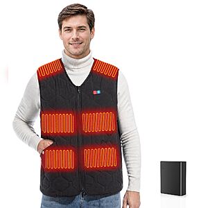 Rrtizan Heated Vest for Men with Battery Pack - $67.49 After coupon