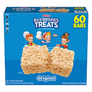 In-Store: Kellogg's Rice Krispies Treats, 0.78 oz, 60-count - $8.99