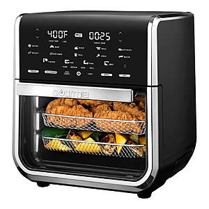 14-Qt Gourmia Rotisserie Air Fryer Oven w/ 12 Presets & FryForce 360° $55 at Walmart