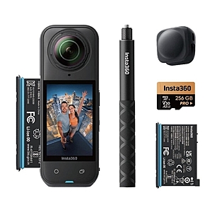 Insta360 X5 8K 360 Action Camera Bundle $299.97 YMMV