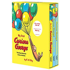 3-Book My First Curious George Box Set $11.25