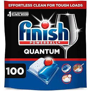[SnS, AC] $14.07* | 100-Ct Finish Quantum Dishwasher Pods at Amazon