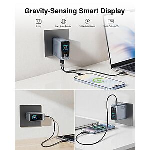 MacBook Pro Charger (Grey) 140W 4-Port PD 3.2/AVS USB C Fast Charger $26.39 Free Prime Shipping