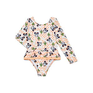 Character Toddler Girl Rash Guard One- Piece Swimsuit, Sizes 12M-5T ( 3 Options) $4.72