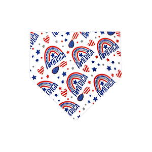 $0.61, Walmart, Fourth of July Women’s Americana Bandana from Way to Celebrate, One Size, White/Multi