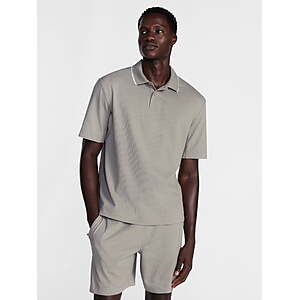 As low as $4.95, Walmart, Avia Men's and Big Men's Seersucker Polo Shirt