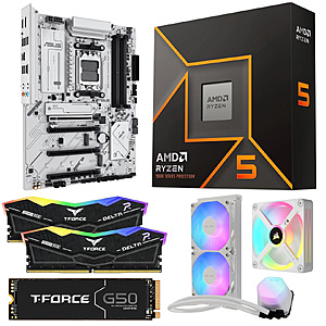 [Bundle] Ryzen 5 9600X CPU + ASUS B850 MAX GAMING WIFI W MB + 32GB Team RAM + 1TB Team SSD + 240mm AIO & Fan $860 + Free S/H $1079