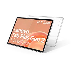 Lenovo Tab Plus Gen 2 - 12.1″ 2.5K IPS Touch Display - 120Hz - MediaTek Dimensity 7400 CPU - 8GB Memory - 256GB UFS Storage - Integrated Arm Mali-G615 MC2 GPU $270