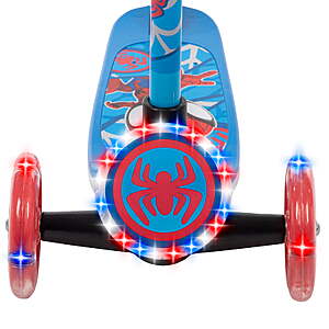 $39.97 FS WALMART Huffy Marvel Spidey & His Amazing Friends Light-Up Toddler Scooter, Ages 3+, Blue,