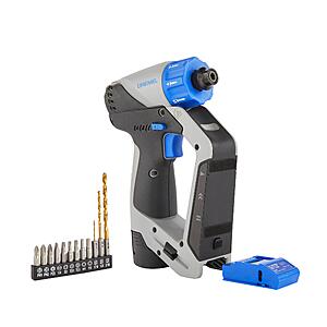BOGO FREE BATTERY YMMV - Dremel Blueprint 12-volt 1/4-in Keyless Brushless Cordless Drill 1 -Batteries Included, and Charger Included | DD12V-S1