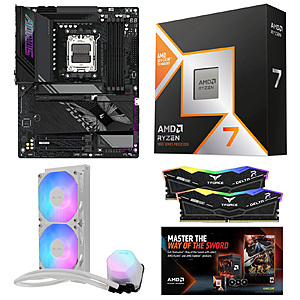 [Bundle] Ryzen 7 9800X3D CPU + Gigabyte X870E AORUS ELITE WIFI7 MB + 32GB Team RAM + 240mm AIO & Game $1006 + Free S/H