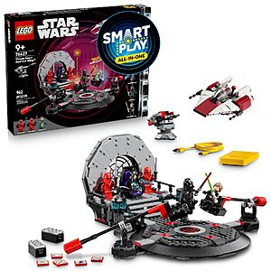 962-Piece LEGO Star Wars Throne Room Duel & A-Wing Building Set $124.99 + Free Shipping