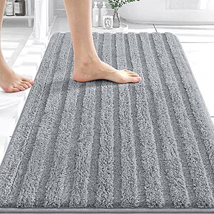 30"x20" Striped Plush Memory Foam Bath Mat $4.99 + Free Shipping w/ Prime or on $35+