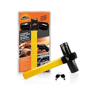 Armor All Heavy-Duty Universal Steering Wheel Lock (for Steering Wheels 5.5"–5.7") $13.08 + Free Shipping w/ Prime
