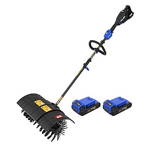 Kobalt 48V MAX Brushless Bristle Brush Kit w/ (2) 3.0Ah Batteries & Charger $139 + Free Shipping