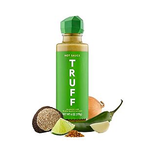 [SnS, AC] $7.49* | 6-Oz Truff Black Truffle Infused Gourmet Hot Sauce (Jalapeño Lime) at Amazon