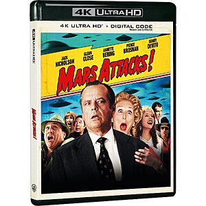 Mars Attacks! (4K Ultra HD + Digital) $14.99