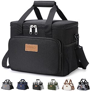 9L Lifewit Insulated Lunch Bag (Black) $7.99 + Free Shipping w/ Prime or on $35+