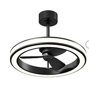 Artika Edwin 23" LED Chandelier Ceiling Fan