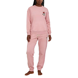 Keith Haring Women's Crew & Jogger Lounge Set $14.97