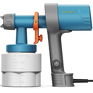 Tilswall Paint Sprayer Shark 600 Ultra-Light HVLP Electric Spray Paint Gun $26.99 + Free Shipping
