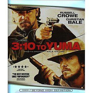 $6.43* | 3:10 To Yuma (Blu-Ray) at Amazon