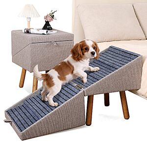 Ziluce Foldable Pet Stairs Dog Ramp: 21" $64.99, 17" $54.99 + Free Shipping