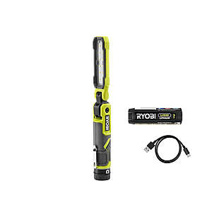 Ryobi USB Lithium LED Inspection Light Kit Free Shipping $19.99